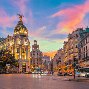 Dubai to Madrid